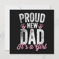 Orgulloso Nuevo Papá Es Una Niña Regalos Padre a s