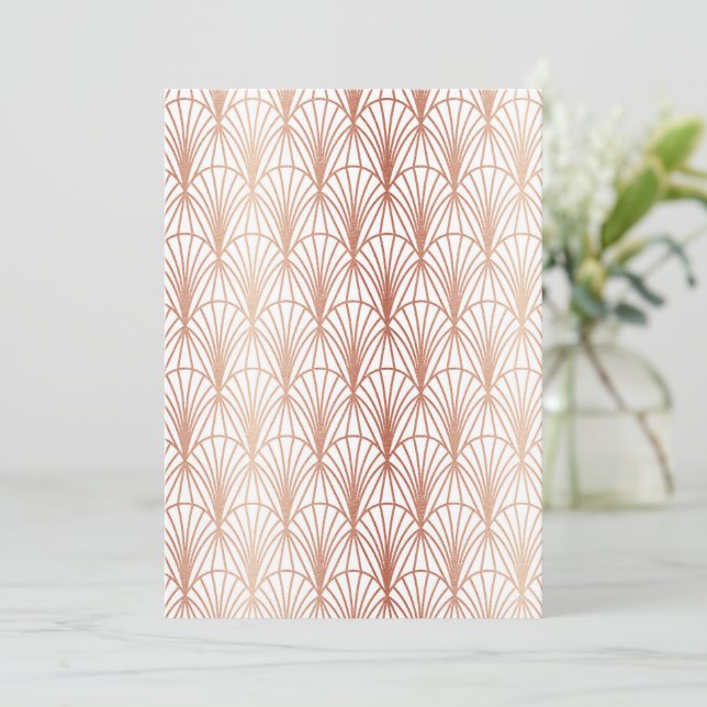 Tarjeta De Agradecimiento Ornamentos de lujo 13 (Anverso de pie)