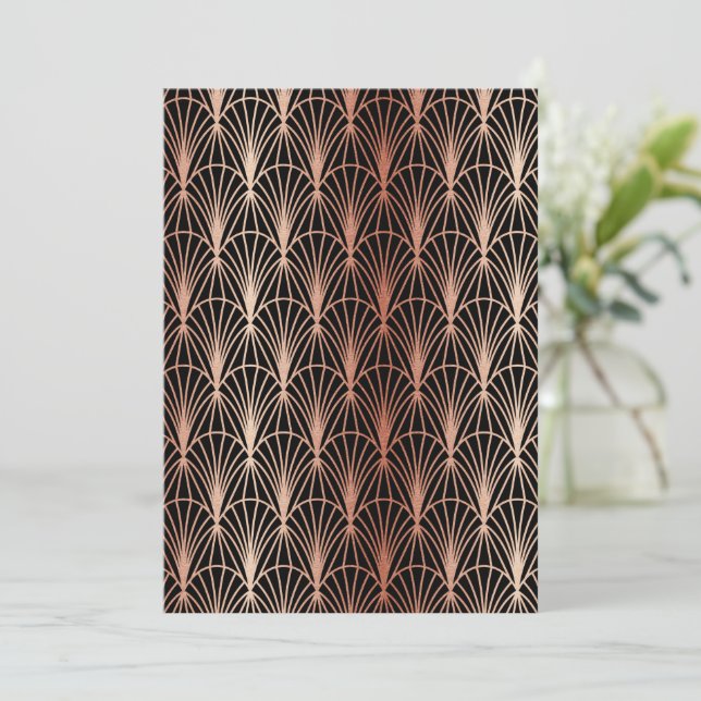 Tarjeta De Agradecimiento Ornamentos de lujo 14 (Anverso de pie)