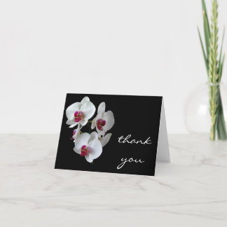 Tarjeta De Agradecimiento orquídea gracias