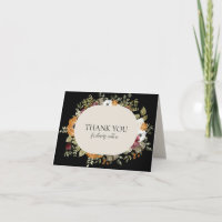 Otoño floral botánico rústico horizontal con image