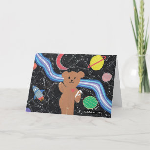 Tarjeta De Agradecimiento Out of This World - KidsArt for CHOC