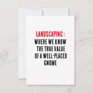 Tarjeta De Agradecimiento Paisaje Donde sabemos el verdadero valor de un poz