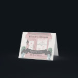 Tarjeta De Agradecimiento Panadería francesa Paris Pink Bat Mitzvah<br><div class="desc">Este bonito café/panadería/chica temático de pastelería Bat Mitzvah cuenta con una pastelería francesa/panadería/cafetería escaparate en rosa. Personalice sus necesidades. Puedes encontrar más productos a juego en mi tienda.</div>