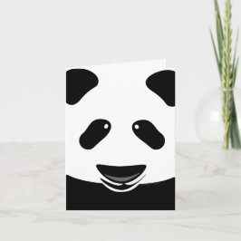 Tarjeta De Agradecimiento Panda Bear Modern Gracias Personalizado