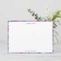 Papel de carta personalizado con mármol abstracto