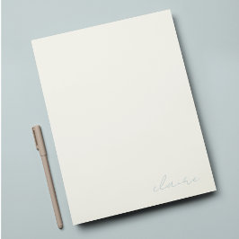Tarjeta De Agradecimiento Papel personalizado vintage