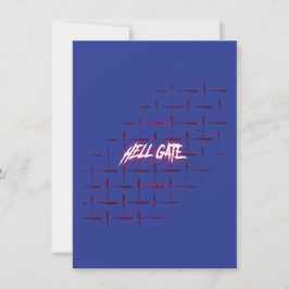 Tarjeta De Agradecimiento Papel pintado azul oscuro | Diseño minimalista ele