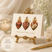 Papelería Católica de los Tres Corazones Sagrados