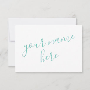 Tarjeta De Agradecimiento Papelería femenina personalizada