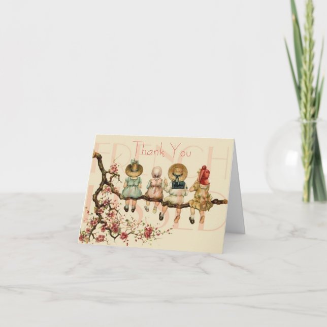 Tarjeta de agradecimiento para amigos (Anverso)