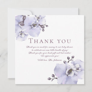 Tarjeta de agradecimiento para Baby Shower - Agrad
