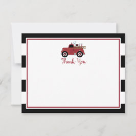 Tarjeta de agradecimiento para baby shower de cami