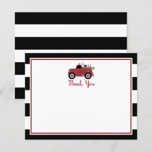 Tarjeta de agradecimiento para baby shower de cami