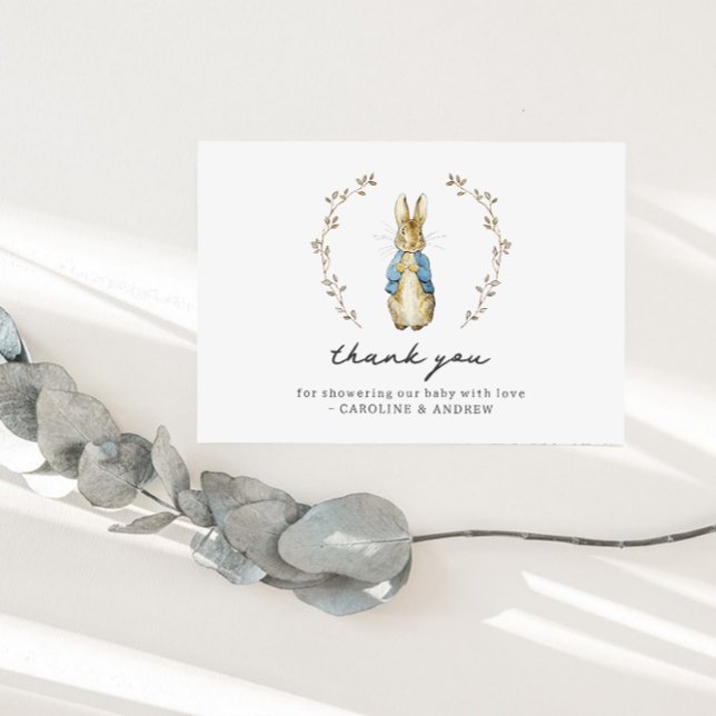 Tarjeta de agradecimiento para baby shower de cone (Subido por el creador)