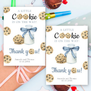 Tarjeta de agradecimiento para baby shower de Lech
