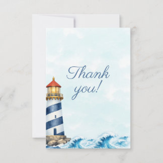 Tarjeta de agradecimiento para baby shower del peq