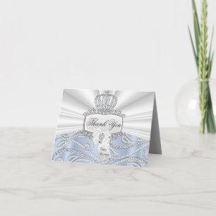 Tarjeta de agradecimiento para Baby Shower Little