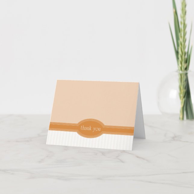 Tarjeta de agradecimiento para boda o fiesta, nara (Anverso)