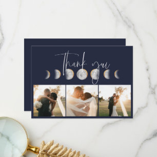 Tarjeta de agradecimiento para Bodas de la fase do