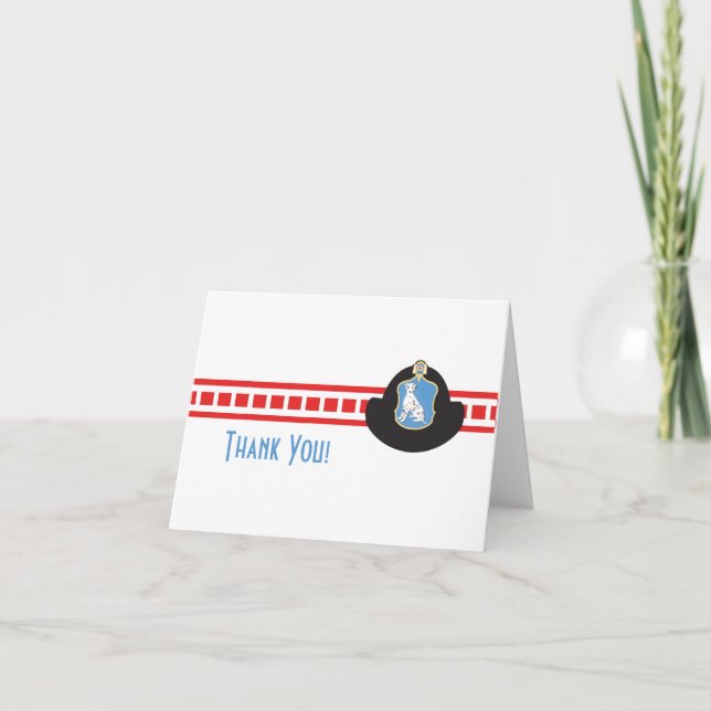 Tarjeta de agradecimiento para bombero (Anverso)