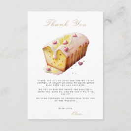 Tarjeta de agradecimiento para Brunch & Bubbly Bri