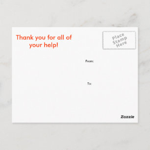Tarjeta de agradecimiento para caballeros y académ
