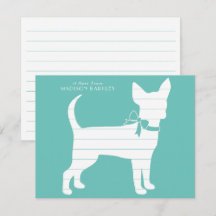 Tarjeta de agradecimiento para cachorro de perro C