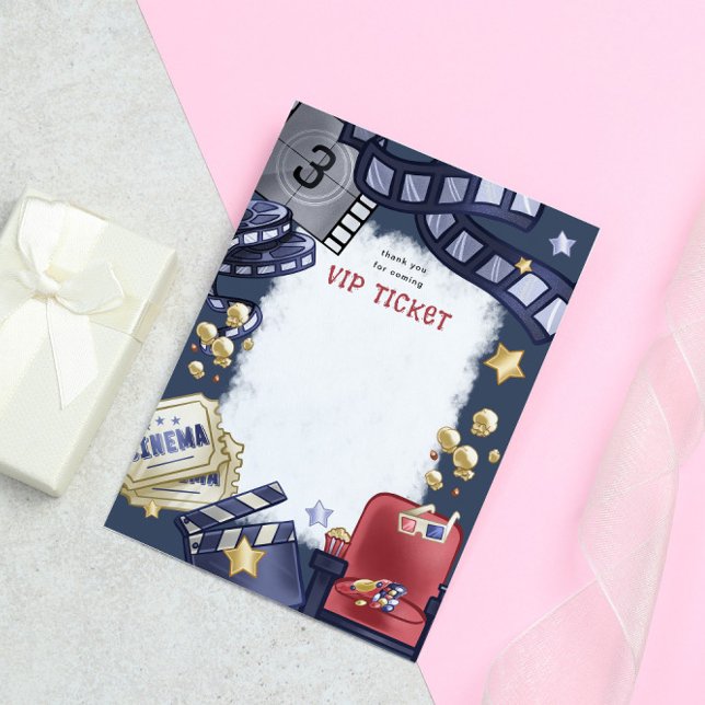 Tarjeta de agradecimiento para cumpleaños de niños (Subido por el creador)