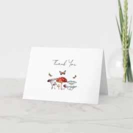Tarjeta de agradecimiento para desayuno de novia c