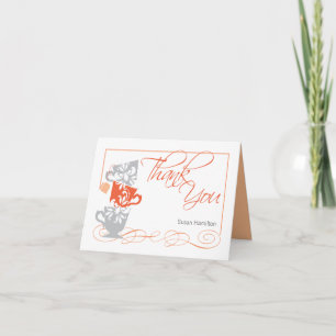 Tarjeta de agradecimiento para despedida de solter