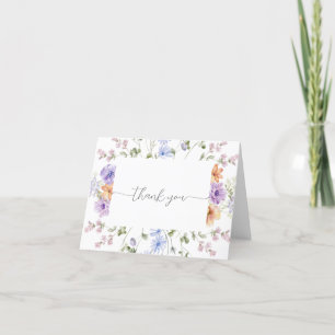 Tarjeta de agradecimiento para despedida de solter
