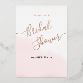 Tarjeta de agradecimiento para despedida de solter