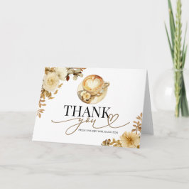 Tarjeta de agradecimiento para despedida de solter