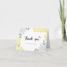Tarjeta de agradecimiento para despedida de solter