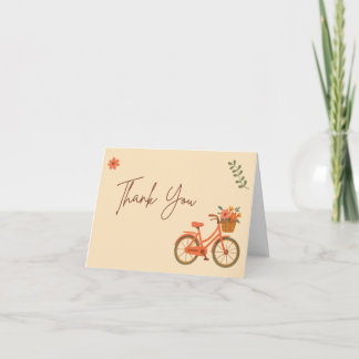 Tarjeta de agradecimiento para despedida de solter
