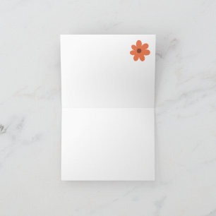 Tarjeta de agradecimiento para despedida de solter