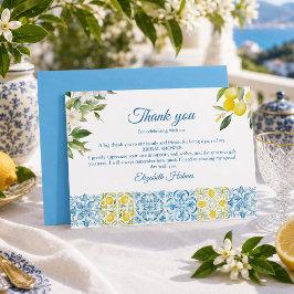 Tarjeta de agradecimiento para despedida de solter
