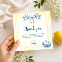 Tarjeta de agradecimiento para despedida de solter