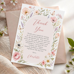 Tarjeta de agradecimiento para despedida de solter