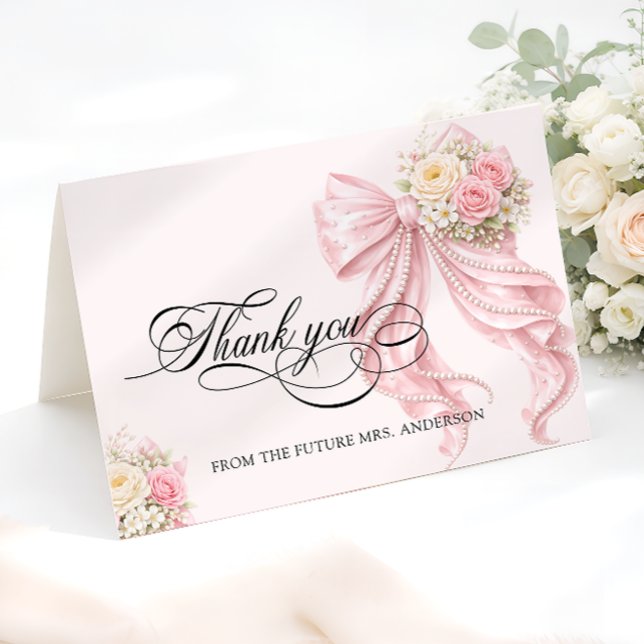 Tarjeta de agradecimiento para despedida de solter (Subido por el creador)