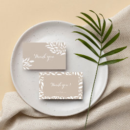 Tarjeta de agradecimiento para despedida de solter