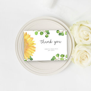 Tarjeta de agradecimiento para despedida de solter