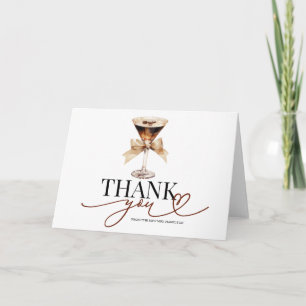 Tarjeta de agradecimiento para despedida de solter