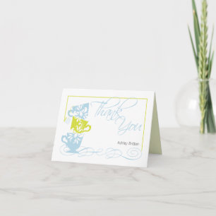 Tarjeta de agradecimiento para despedida de solter