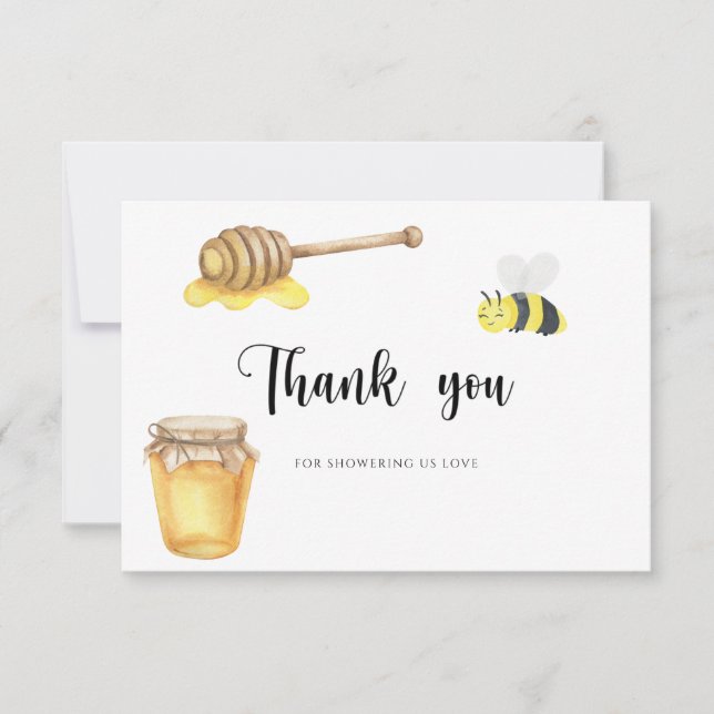 Tarjeta de agradecimiento para despedida de solter (Anverso)