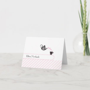 Tarjeta de agradecimiento para despedida de solter