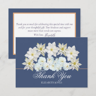 Tarjeta de agradecimiento para despedida de solter