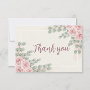 Tarjeta de agradecimiento para despedida de solter