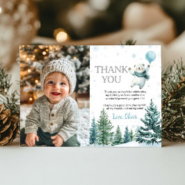 Tarjeta de agradecimiento para el cumpleaños del o